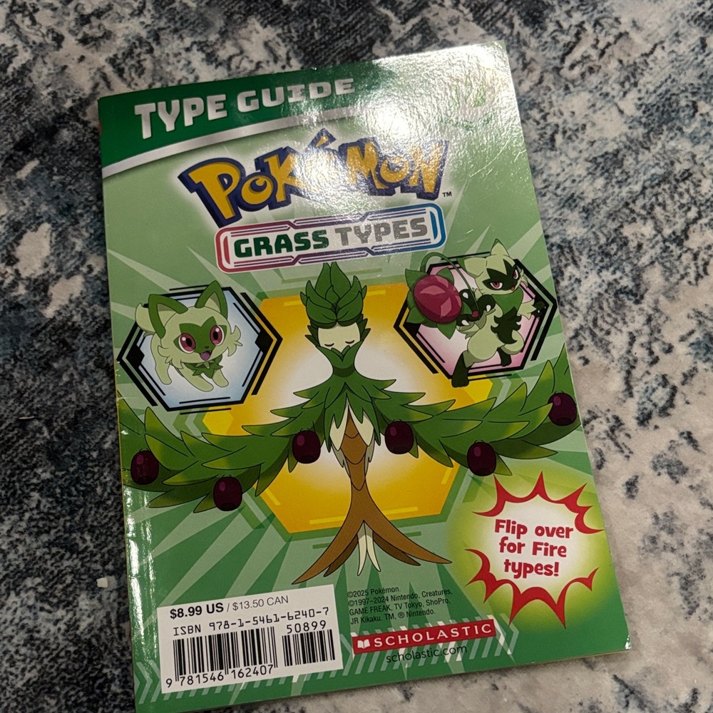 ⭐️ 2/$10 - Pokemon Grass and Fire Types Guide